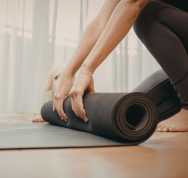 personal yoga session