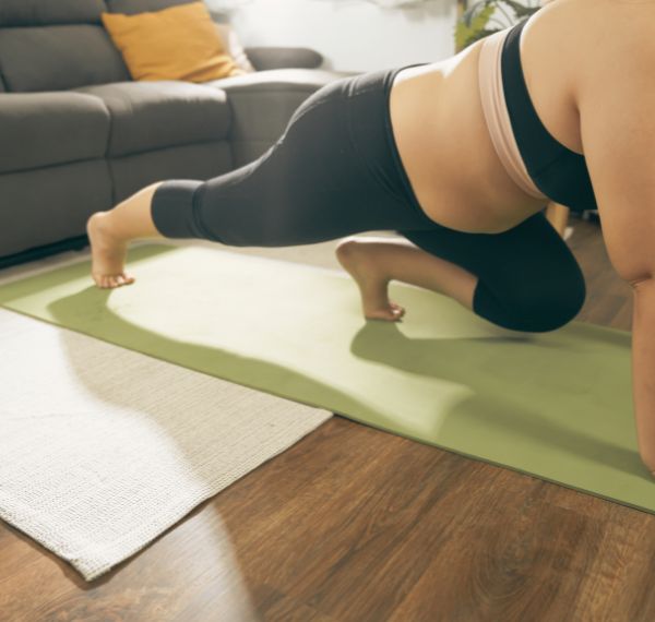 weight management yoga session